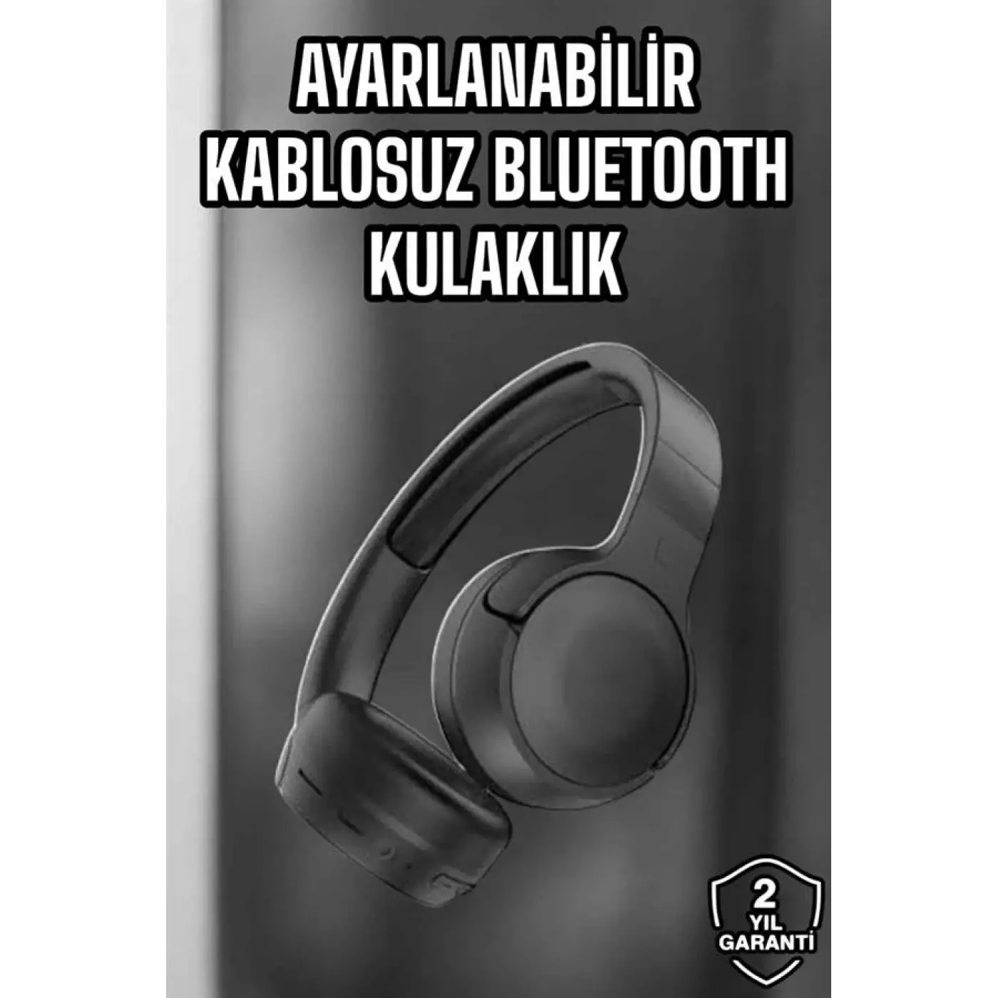 Kulak Üstü Kablosuz Bluetooth Kulaklık Gürültü Önleyici Uzun Şarj Süreli