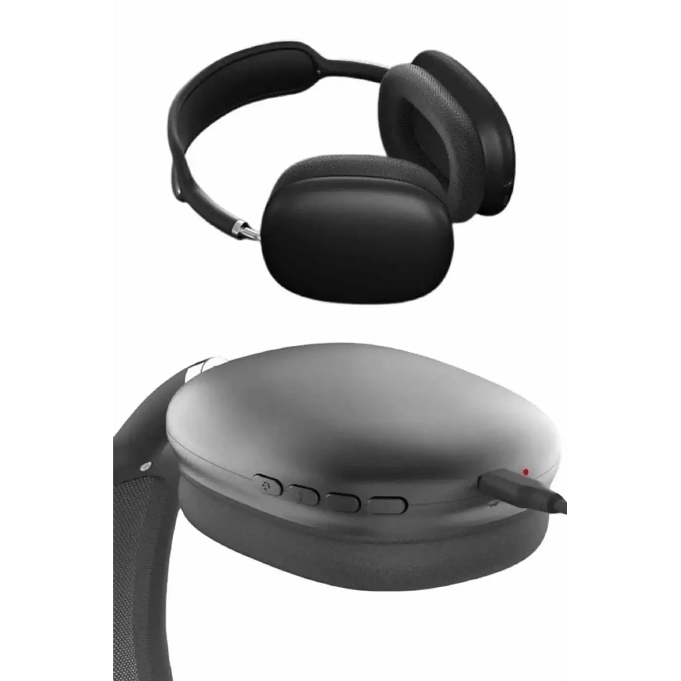 Kulak Üstü Kablosuz Bluetooth Kulaklık Yumuşak Süngerli SD Kart Girişli