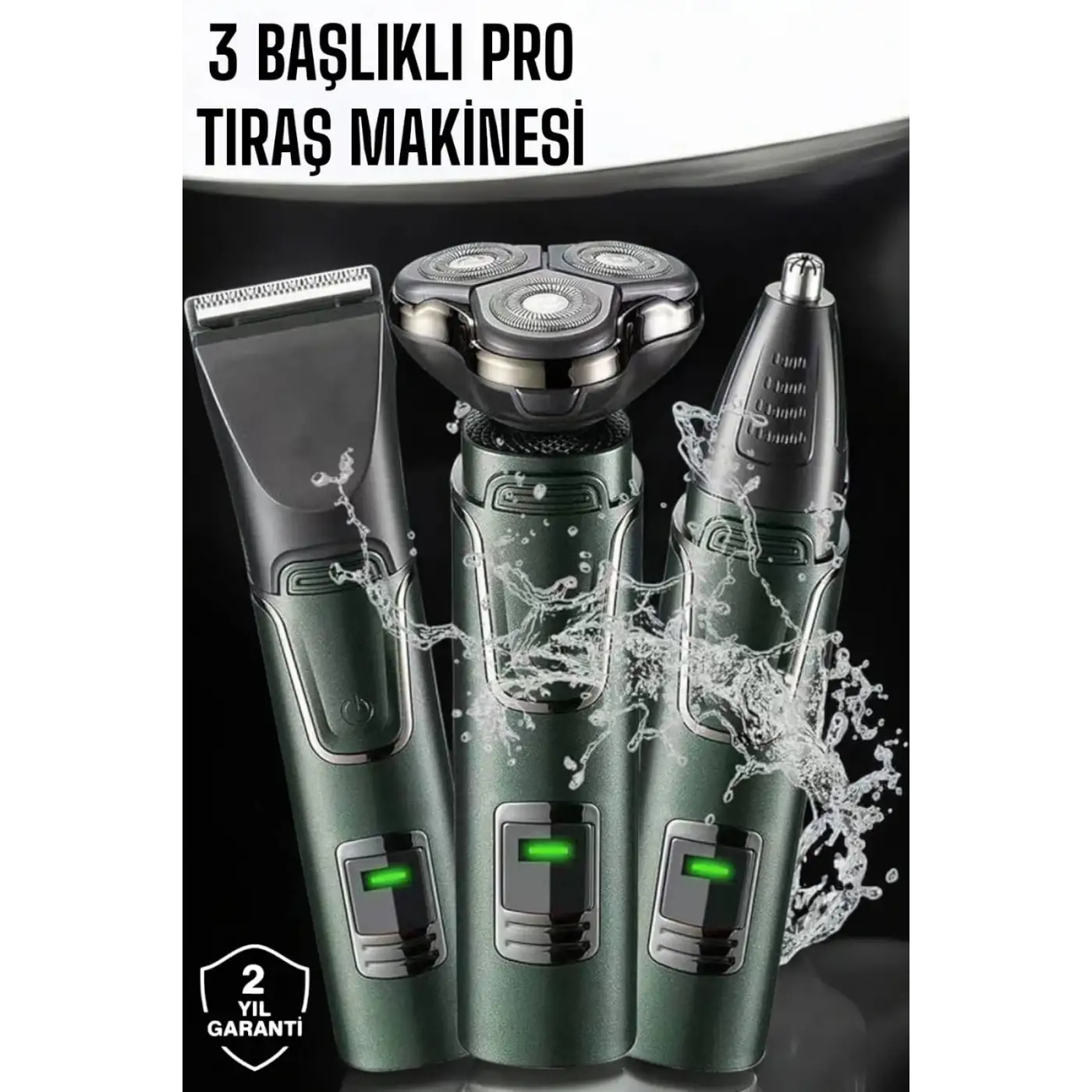 Kulak Ve Burun Başlıklı Profesyonel Tıraş Makinesi