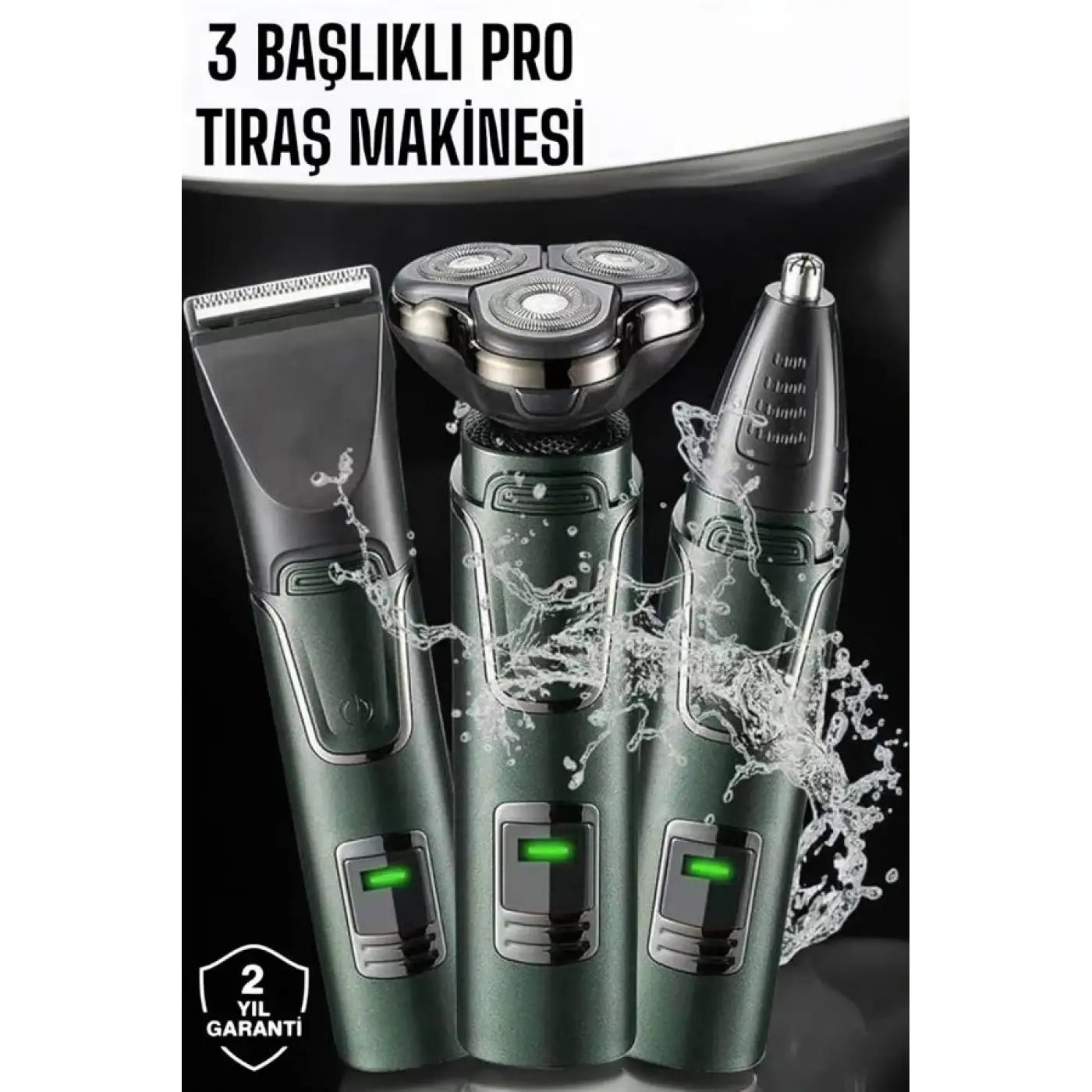 Kulak Ve Burun Başlıklı Profesyonel Tıraş Makinesi