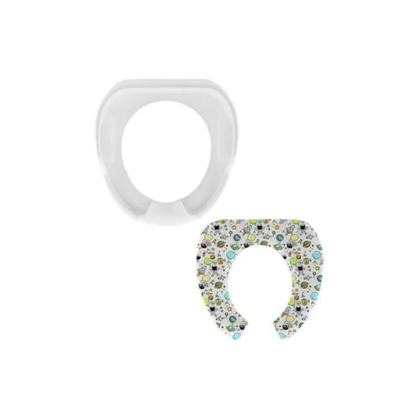 Softy Jumbo Kids Çocuk-Bebek Yanlardan Tutmalı Yumuşak Süngerli Klozet Kapağı Adaptörü