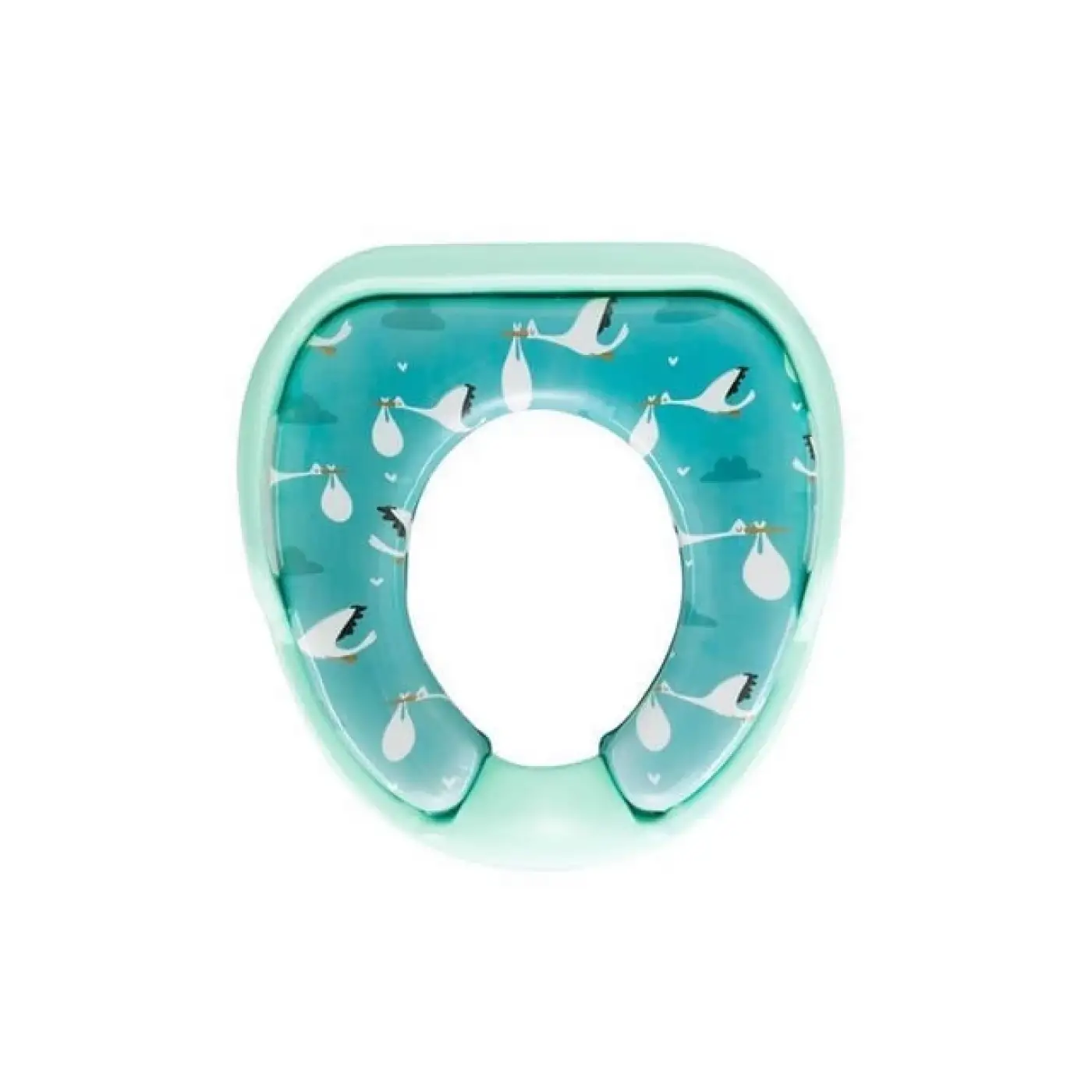 Softy Jumbo Kids Çocuk-Bebek Yanlardan Tutmalı Yumuşak Süngerli Klozet Kapağı Adaptörü