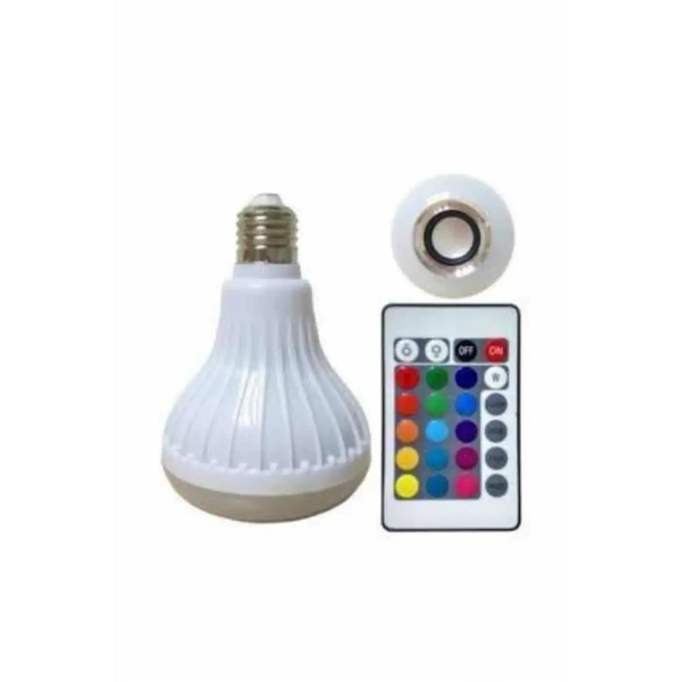 Lamba Hoparlör Ampül Görünümlü Renk Değiştirebilen Android ve İOS Uyumlu