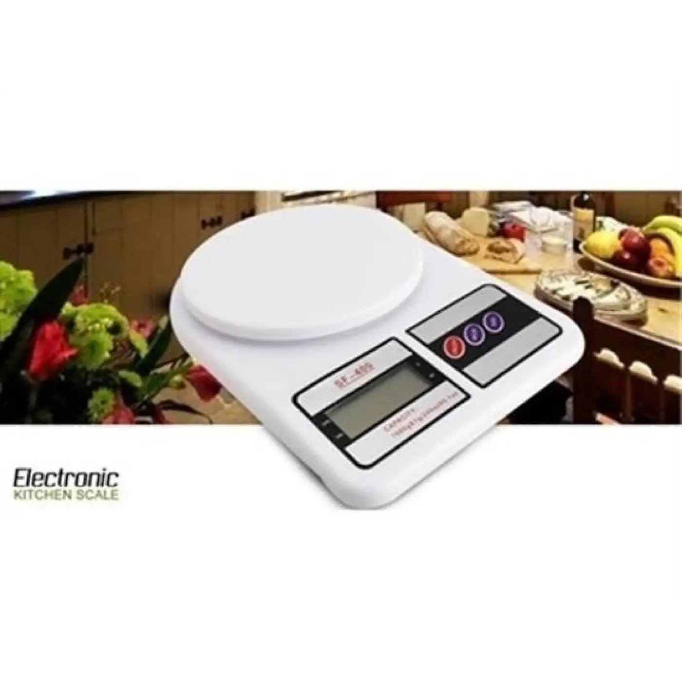 Lcd Ekranlı Dijital Hassas Mutfak Terazisi Tartısı Baskülü