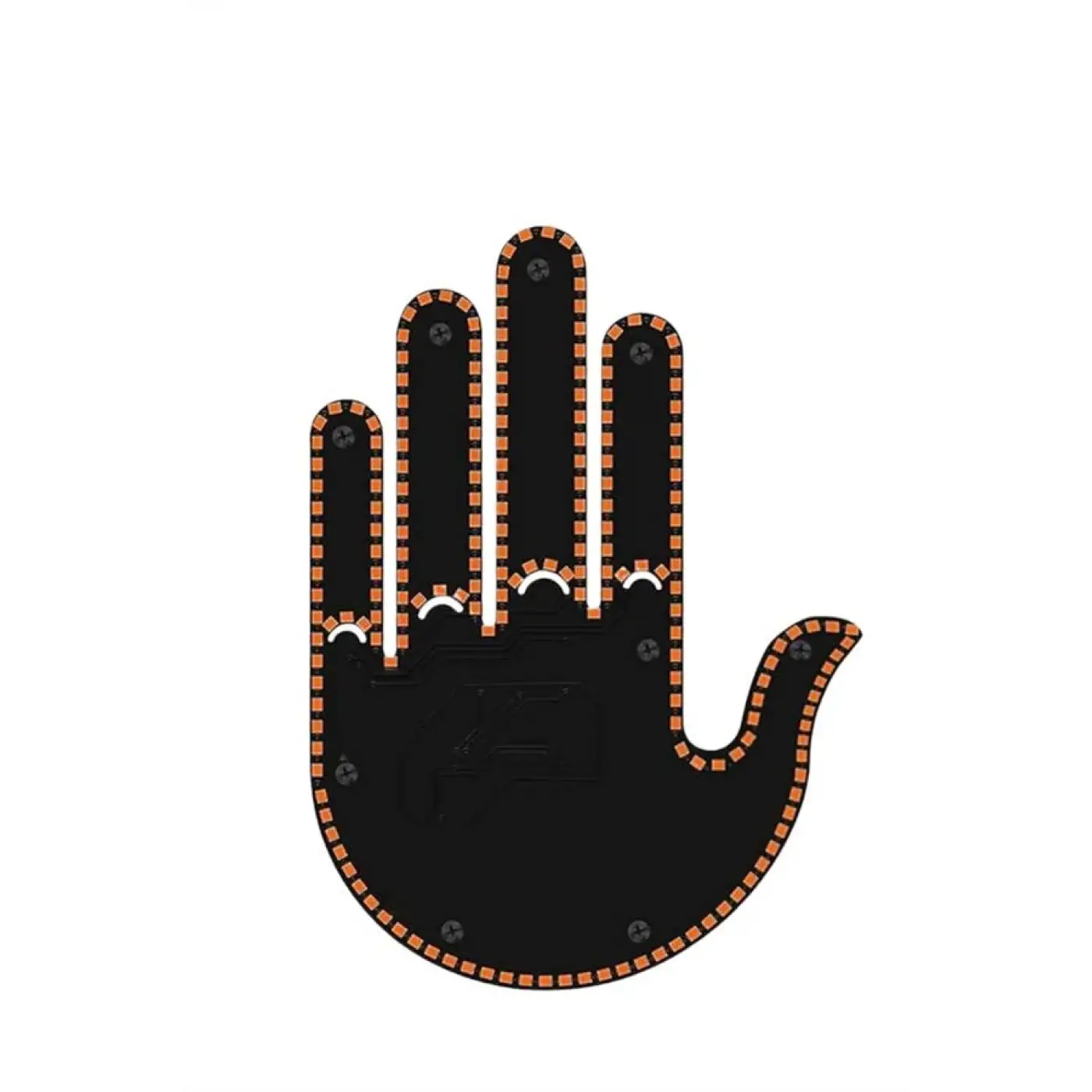 Led Işık El İşareti Araç Camı İçin Uzaktan Kumandalı