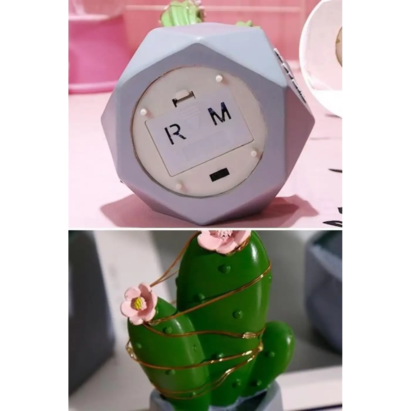 Led Işıklı Kaktüs Biblo Ev Dekorasyon Ve Hediyelik Eşya Led Aydınlatma