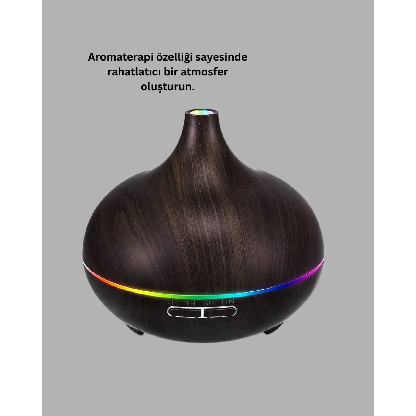 LED Işıklı Sessiz Çalışan Soğuk Buhar Nemlendirici