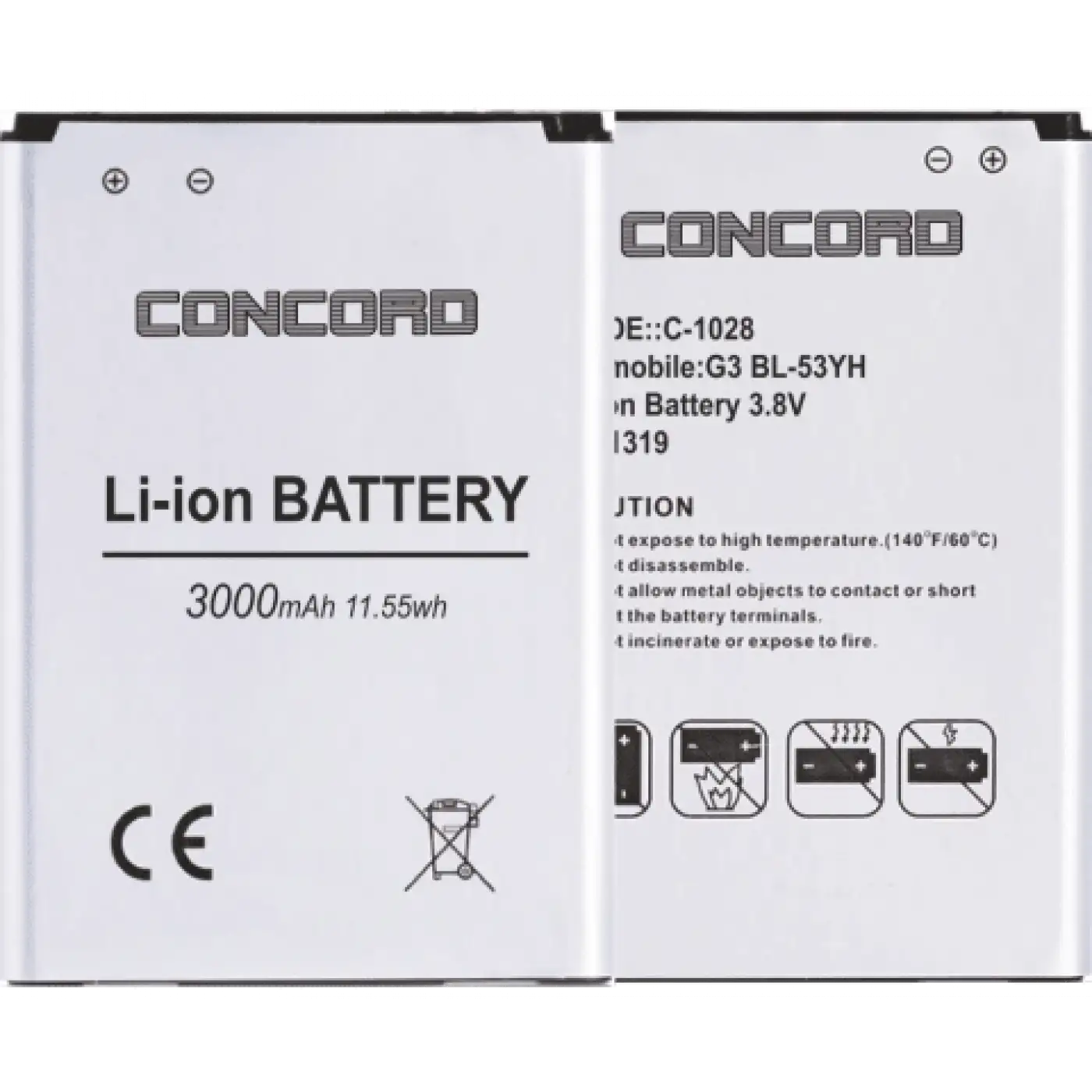 LG ( G3 Mini ) Batarya Concord C-1031