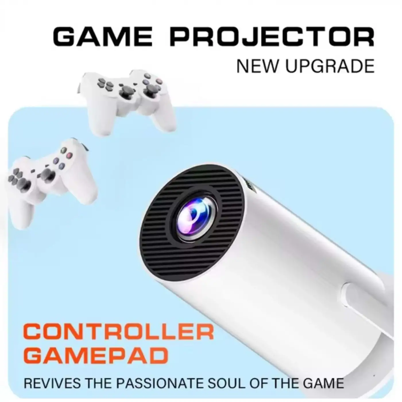 M300 MAX Retro video oyunu konsolları Android 11 sistemi mini taşınabilir akıllı projektör 720p ev projektör 64GB 46000 + oyunlar