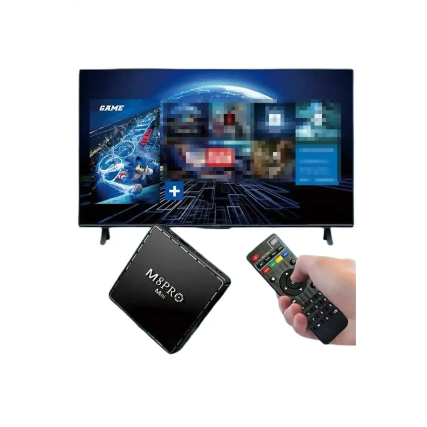 M8 PRO MINI 4 8 10 K HD HDR Android Tv 5G Retro 10000 Oyunlu