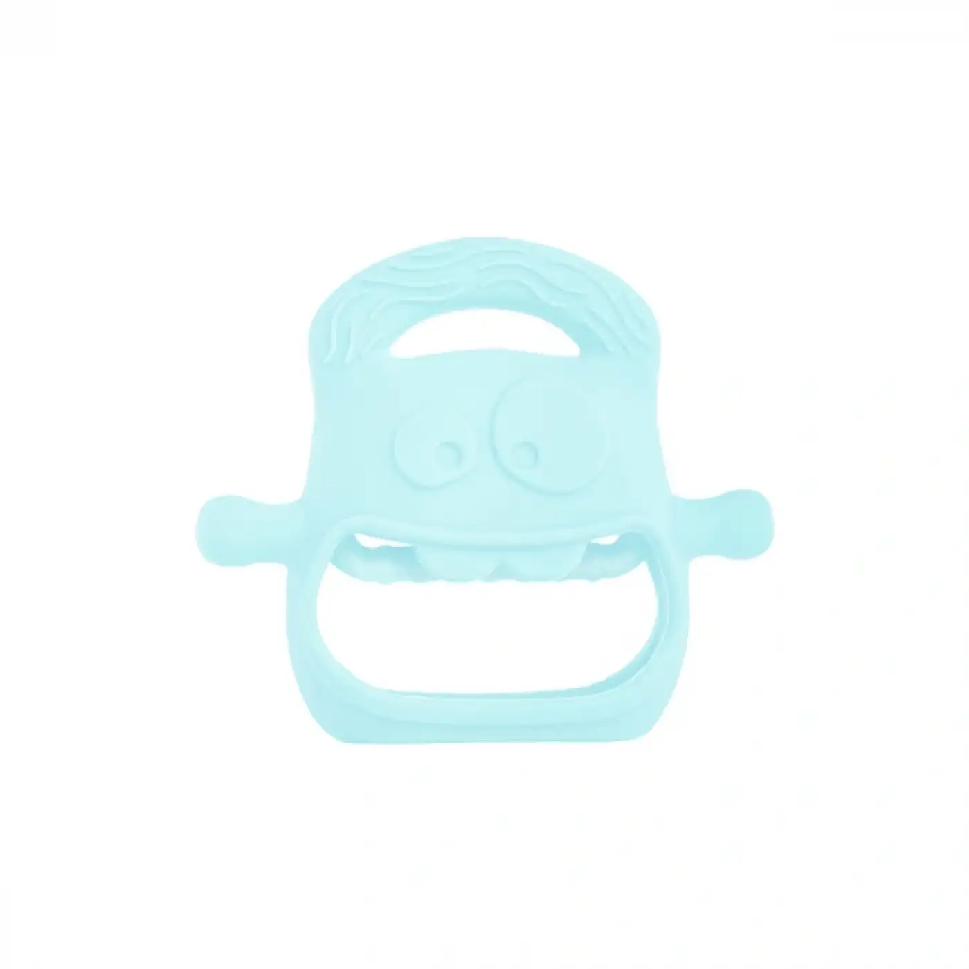 Mavi Bebek Silikon Diş Kaşıyıcı