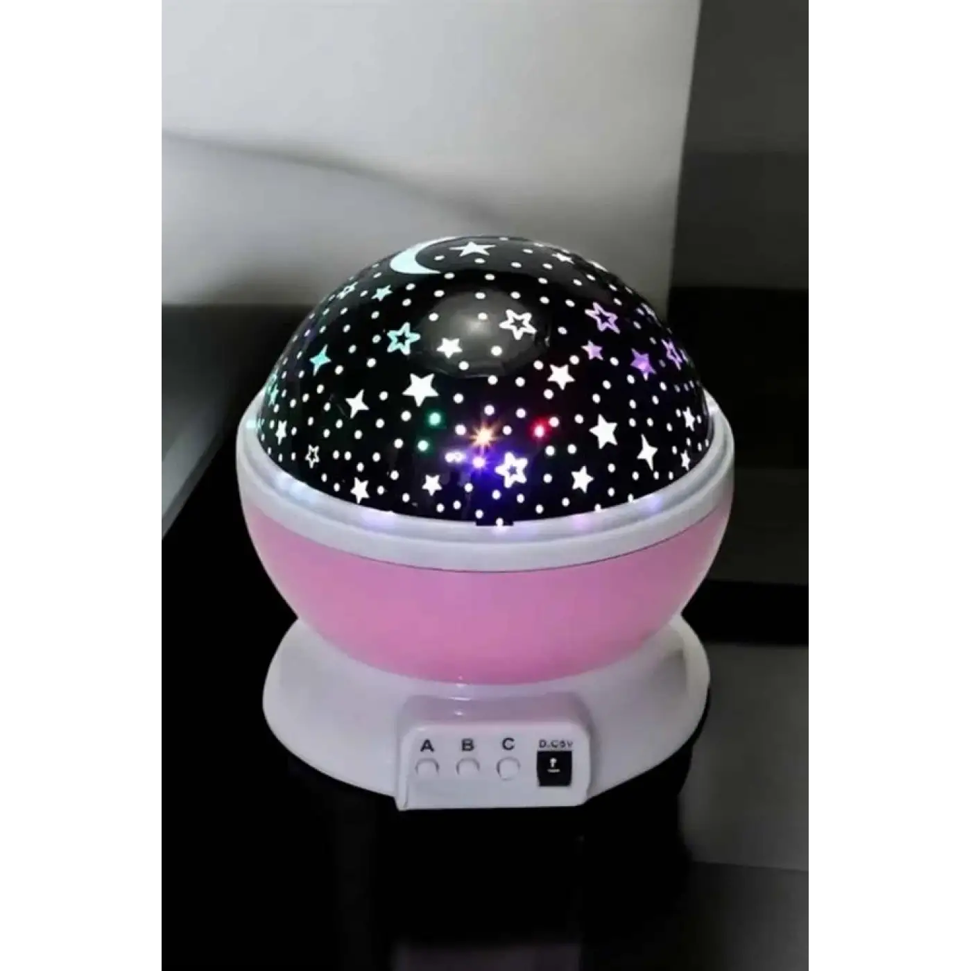 Mavi ve Mor Işıklı  Projeksiyon Lambası