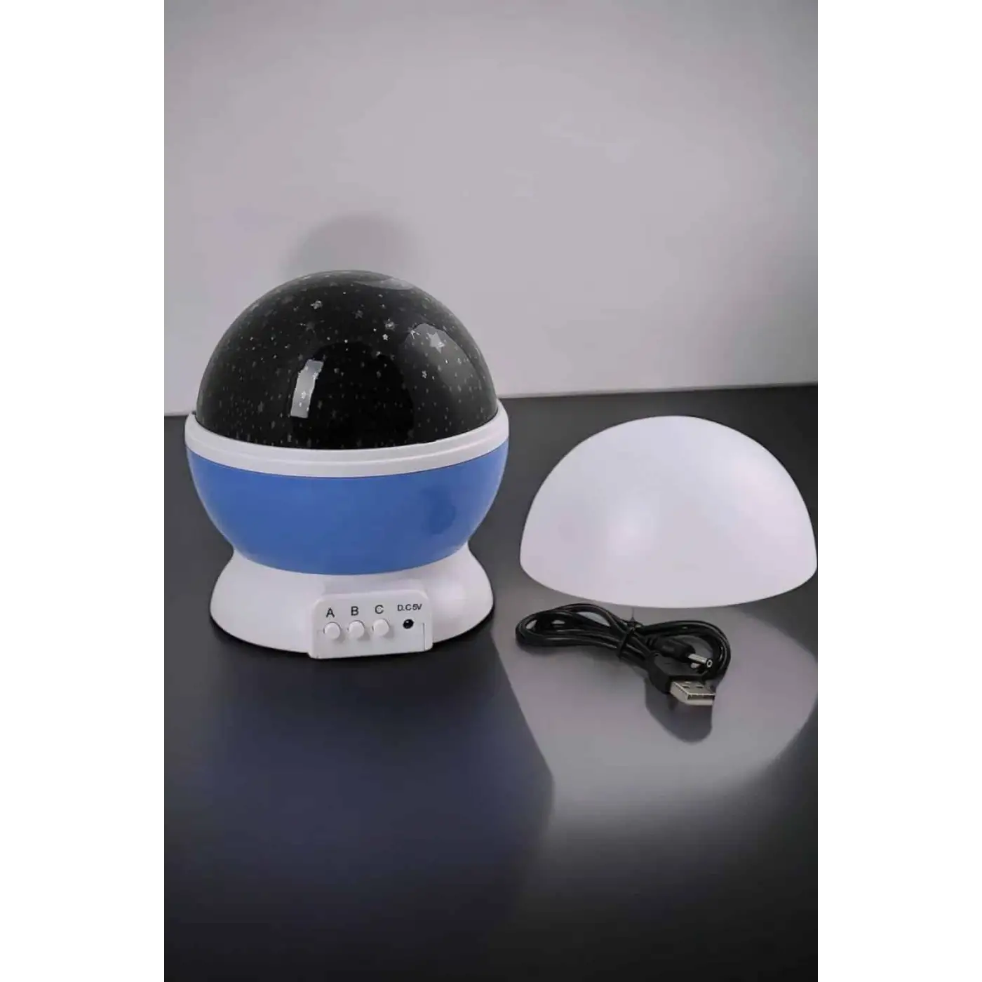 Mavi ve Mor Işıklı Projeksiyon Lambası