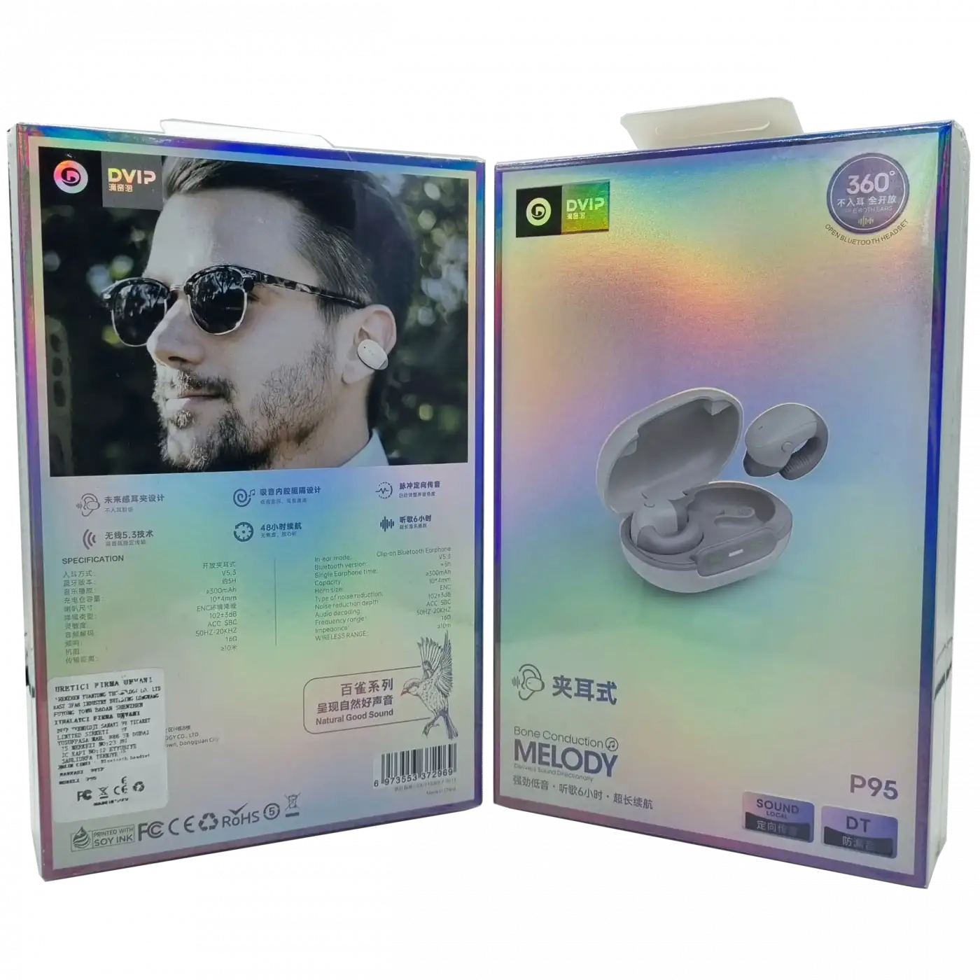 Melody Natural Good Sound Android & iOS Bluetooth Kulaklık DVIP P95