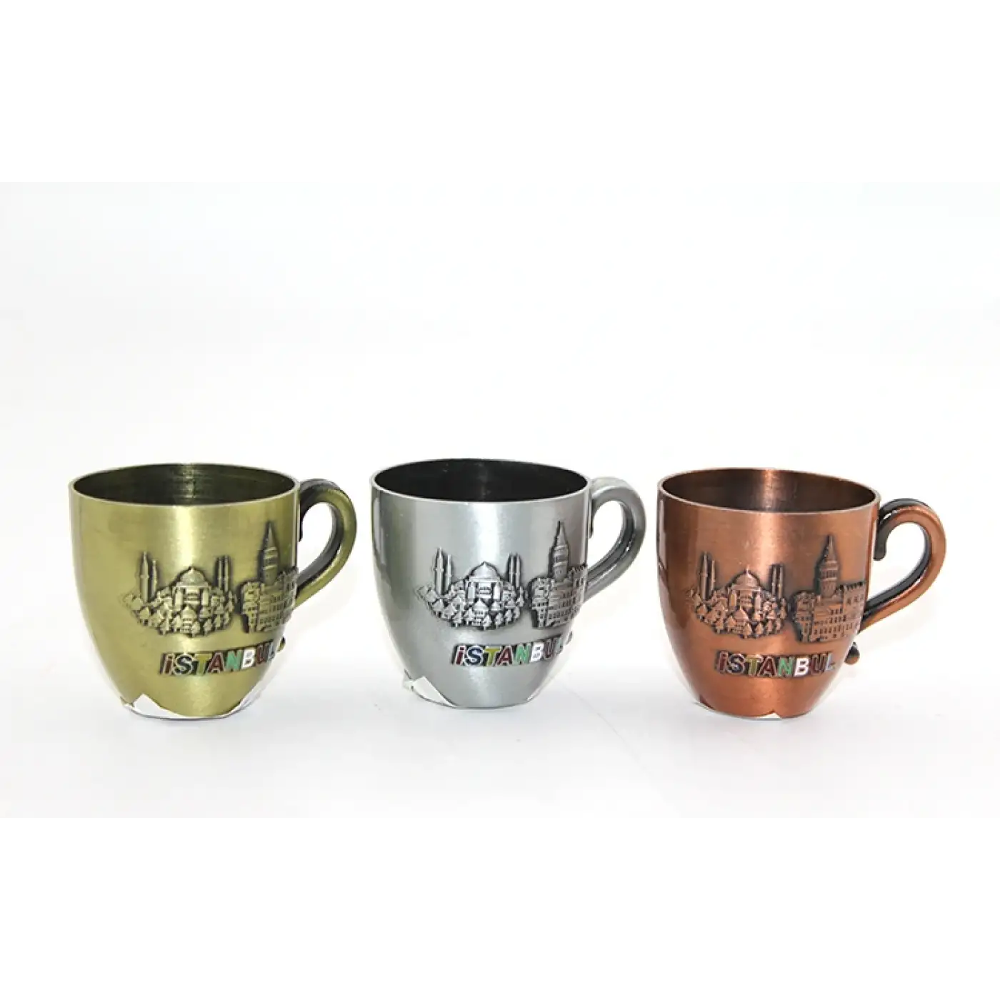 Metal İstanbul Yöresel Bardak