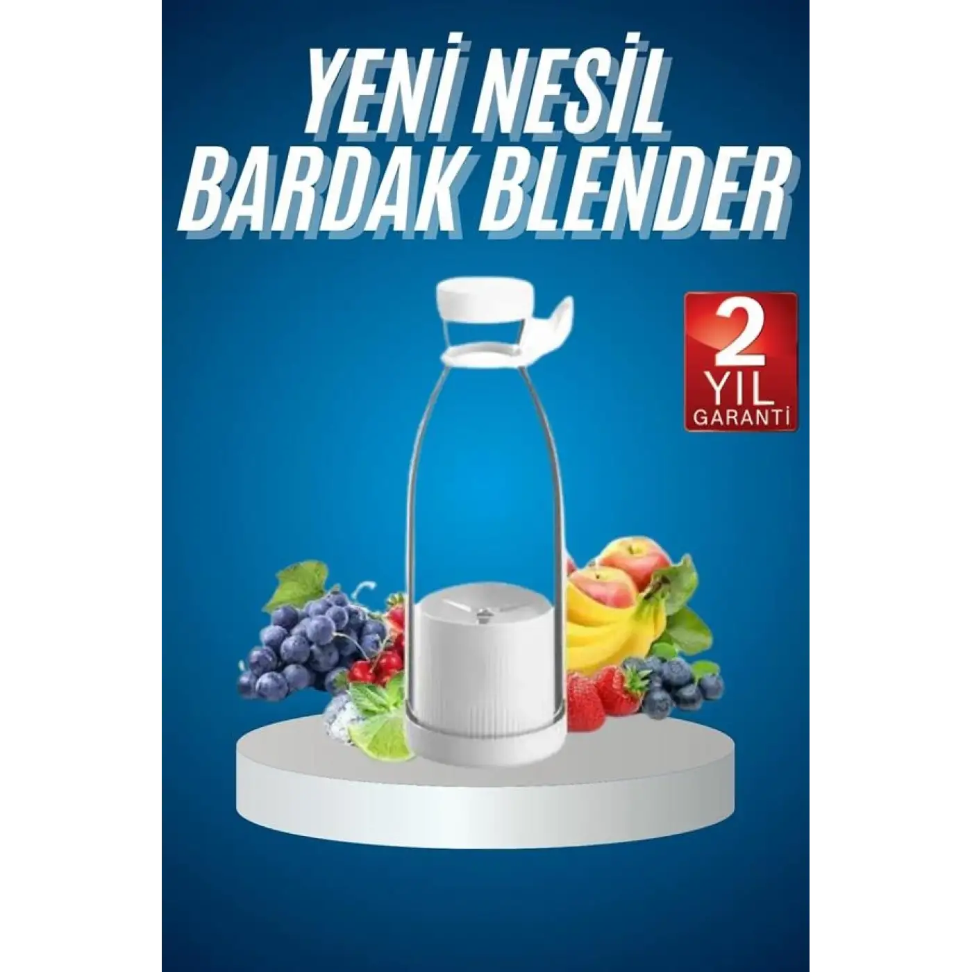 Meyve Sıkacağı Taşınabilir USB Elektrikli Blender Mini