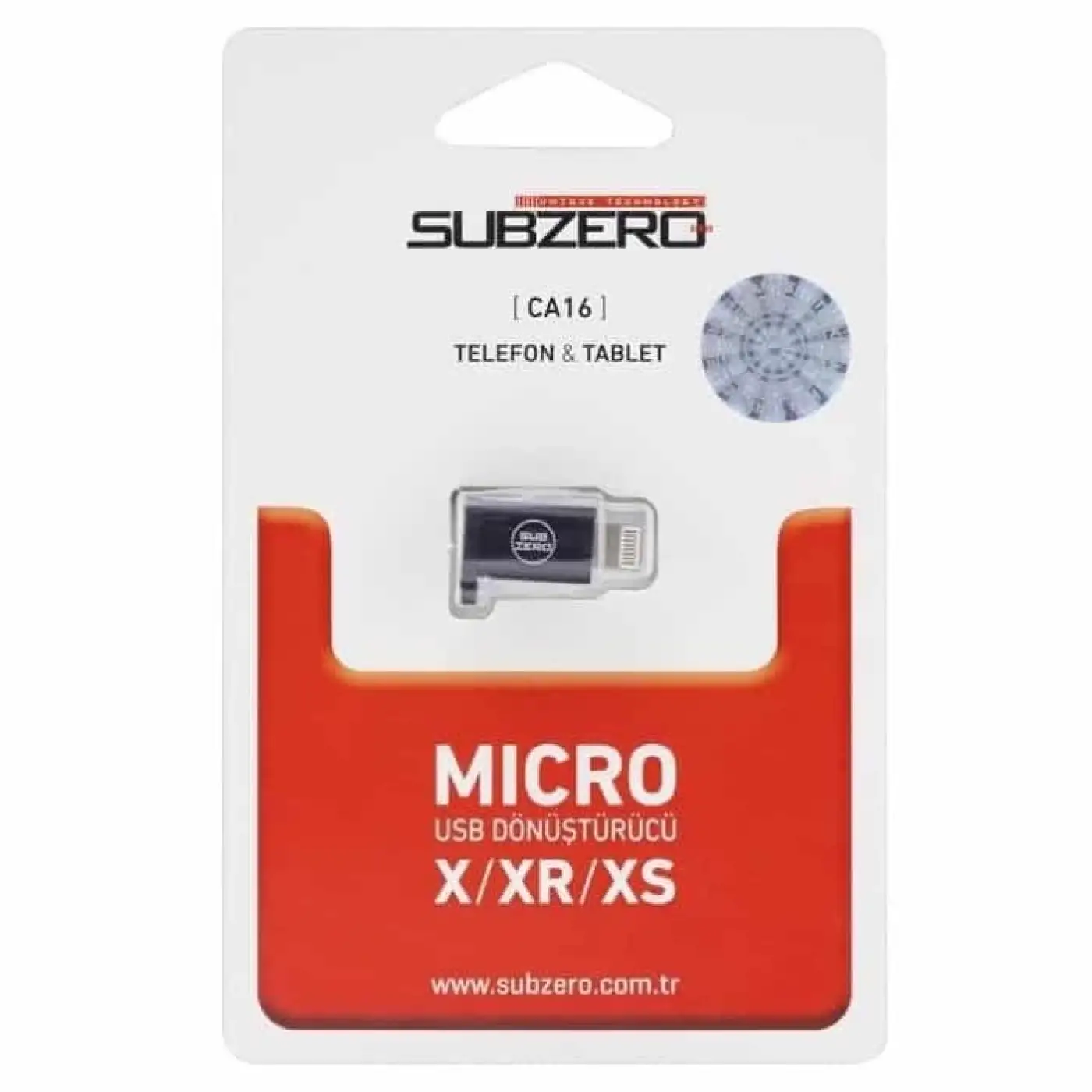 Micro -> Iphone Dönüştürücü Subzero CA16