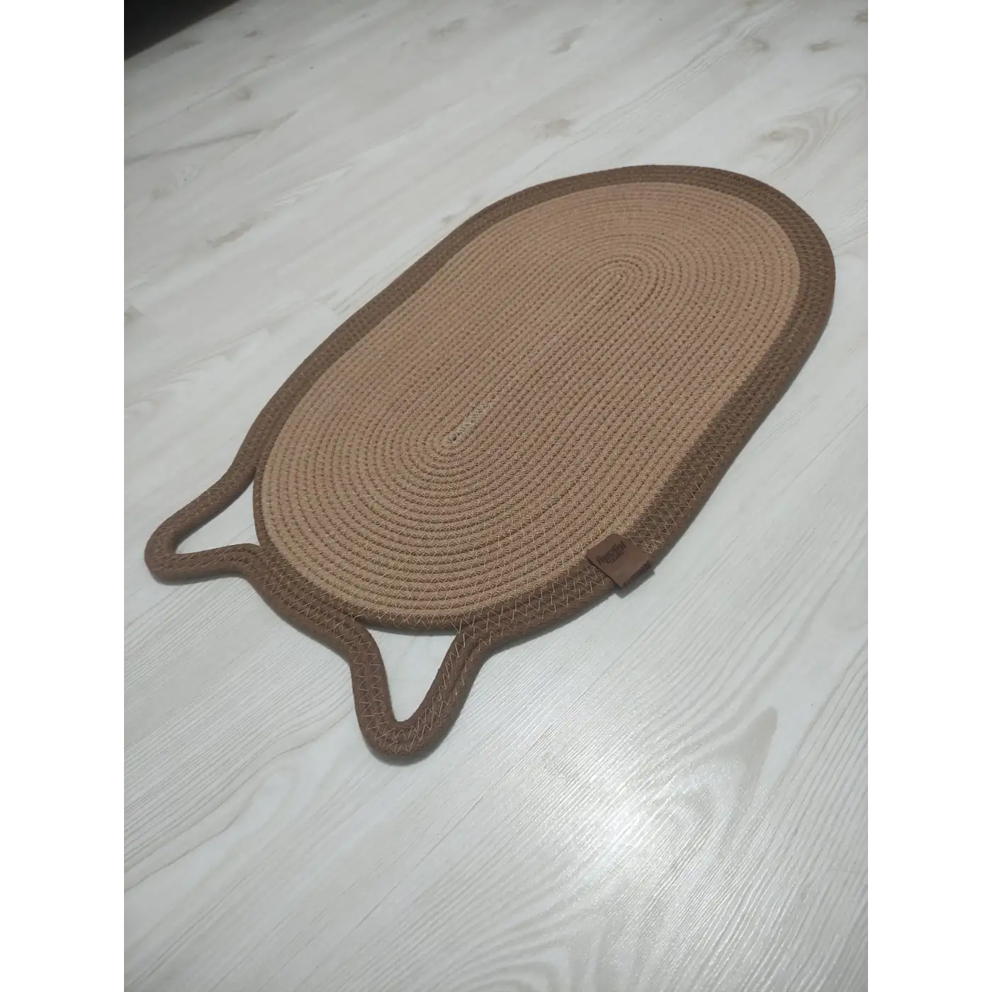 Mikopet Dekoratif Kedi Kulaklı Tırmalama Paspası