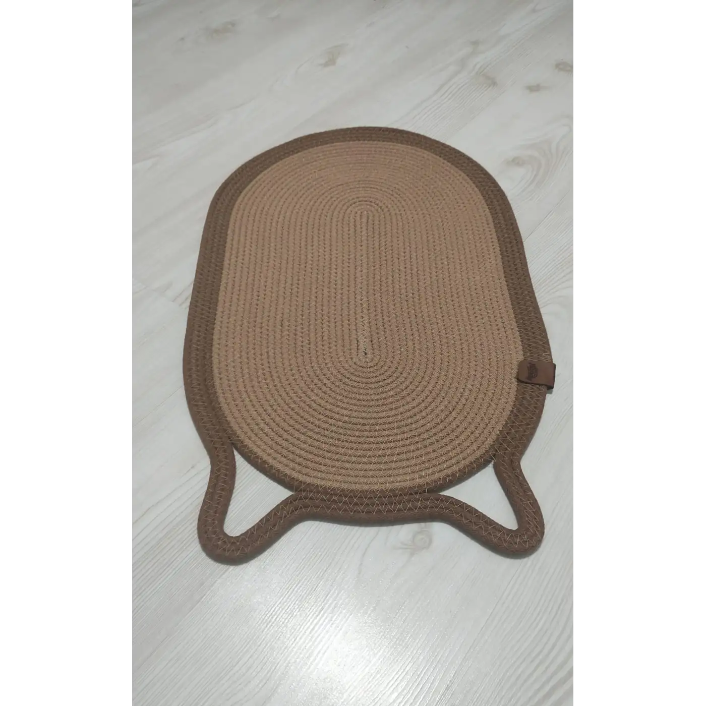 Mikopet Dekoratif Kedi Kulaklı Tırmalama Paspası