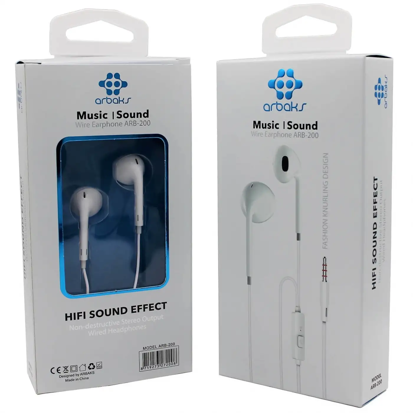 Mikrofonlu Hifi Stereo Bas Kulaklık Arbaks ARB-105