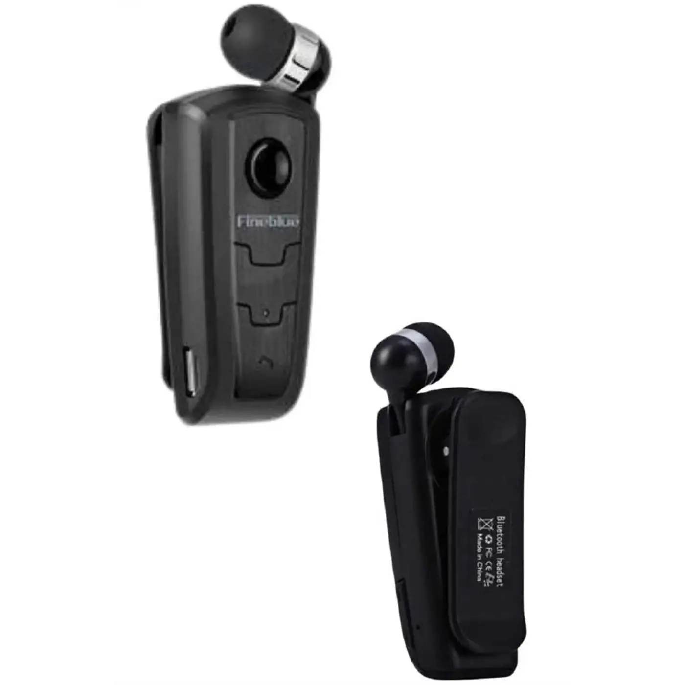 Mikrofonlu Makaralı Bluetooth Kulakiçi Kulaklık Android ve İOS Uyumlu