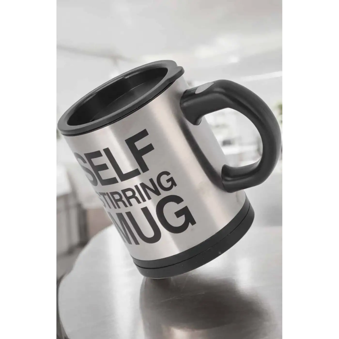 Mikser Kupa Yazılı Mug Bardak Karıştırma Özelliği