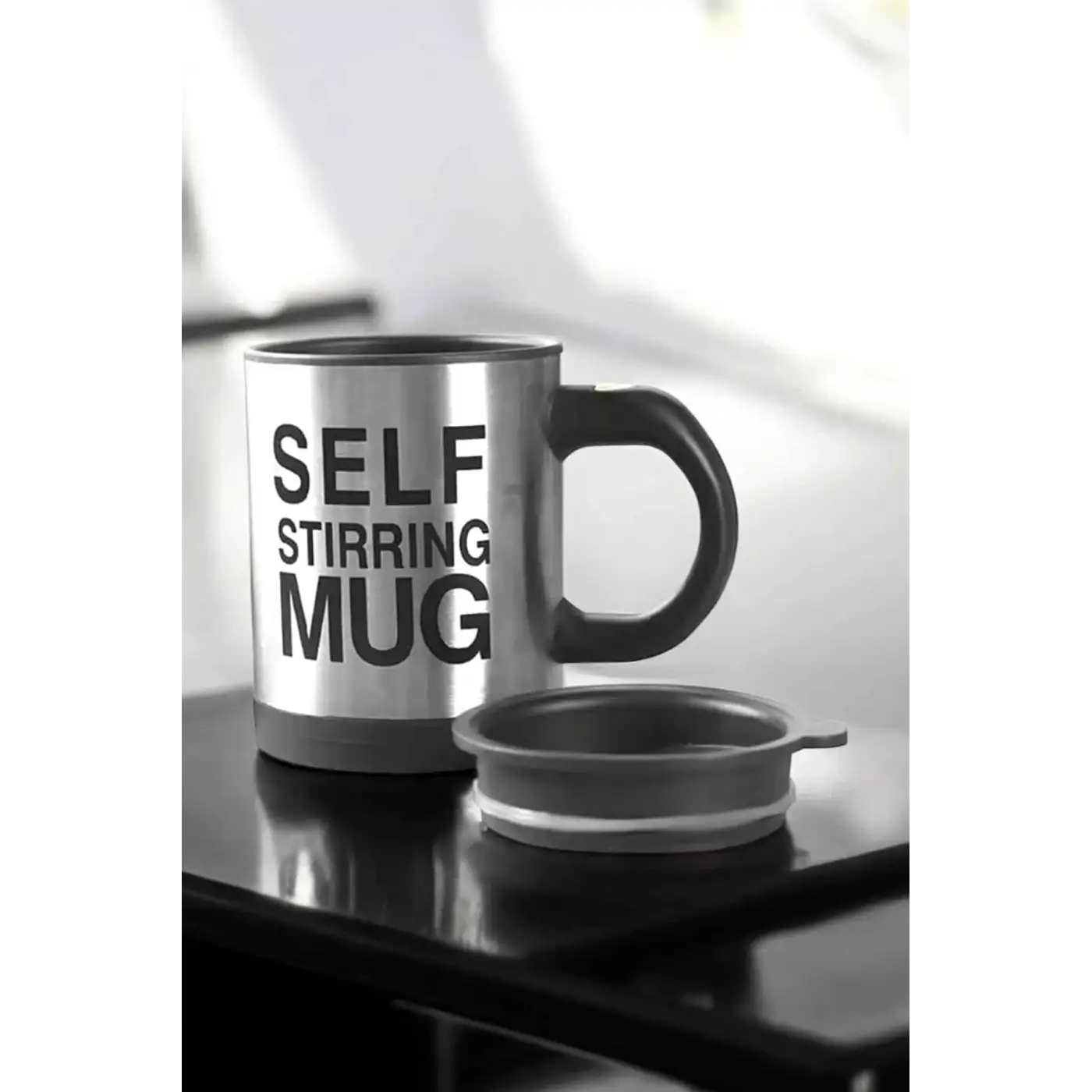 Mikser Kupa Yazılı Mug Bardak Karıştırma Özelliği