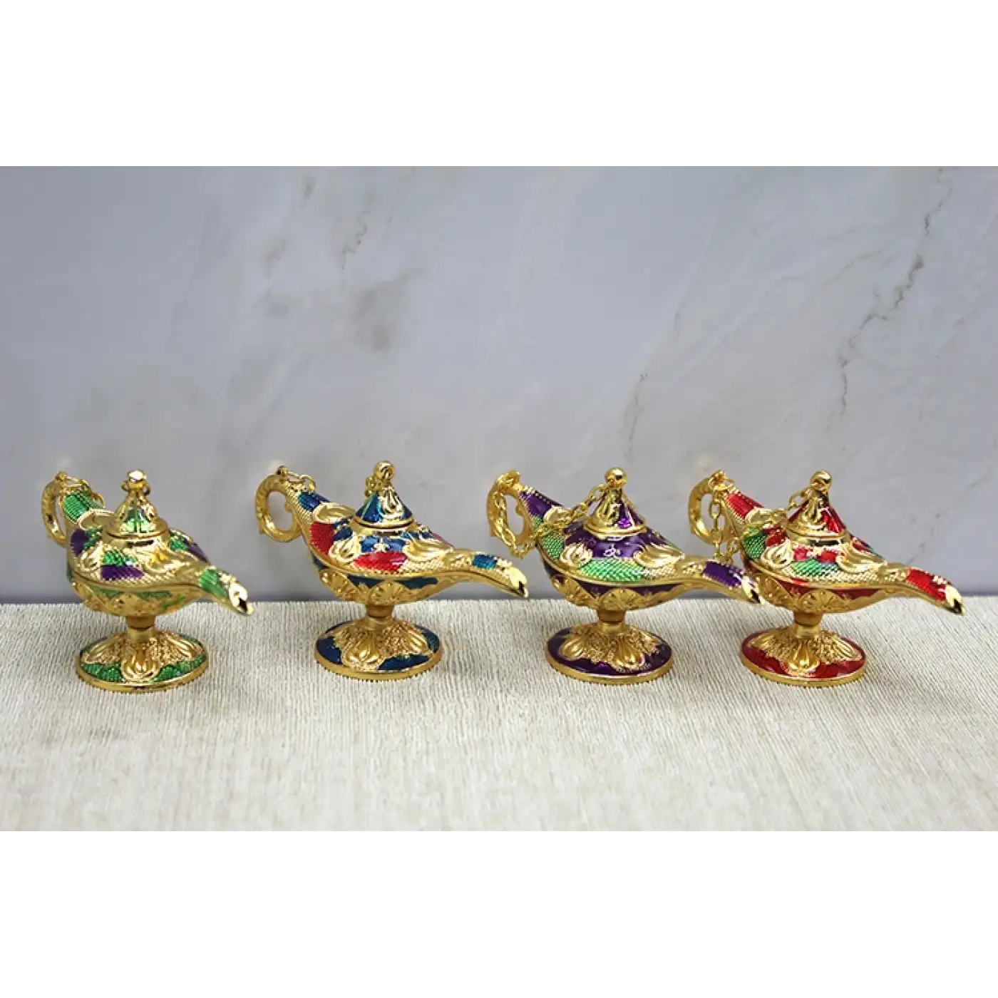 Mineli Metal Alaaddin Lambası Model 1