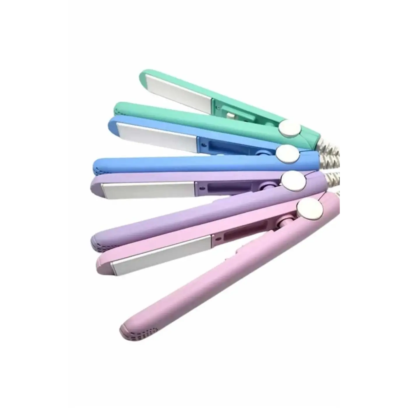 Mini Düzleştirici Seramik Kaplama Seyahat Tipi Elektriklenme Karşıtı