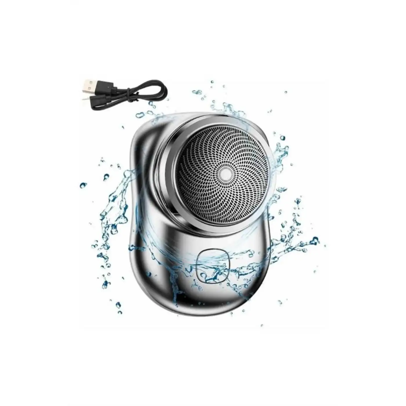 Mini Sıfır Sakal Yanak Tıraş Makinesi USB Şarjlı Sıfır Sakal Taşınabilir Korumalı