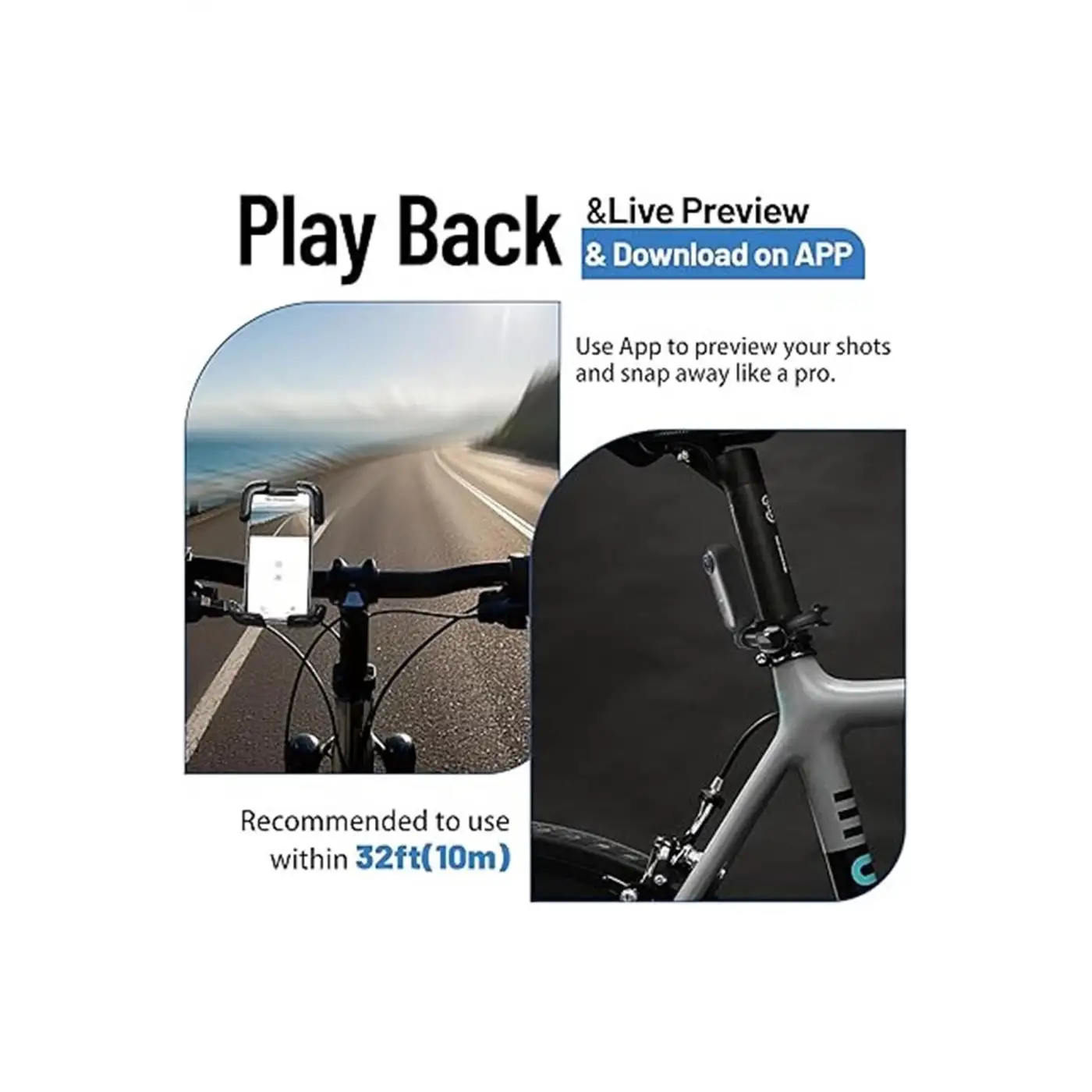 Mini Wıfı Aksiyon Kamerası 1080p Taşınabilir Vücut Kamerası Giyilebilir Video Kaydedici Ipx7 Su Geçirmez