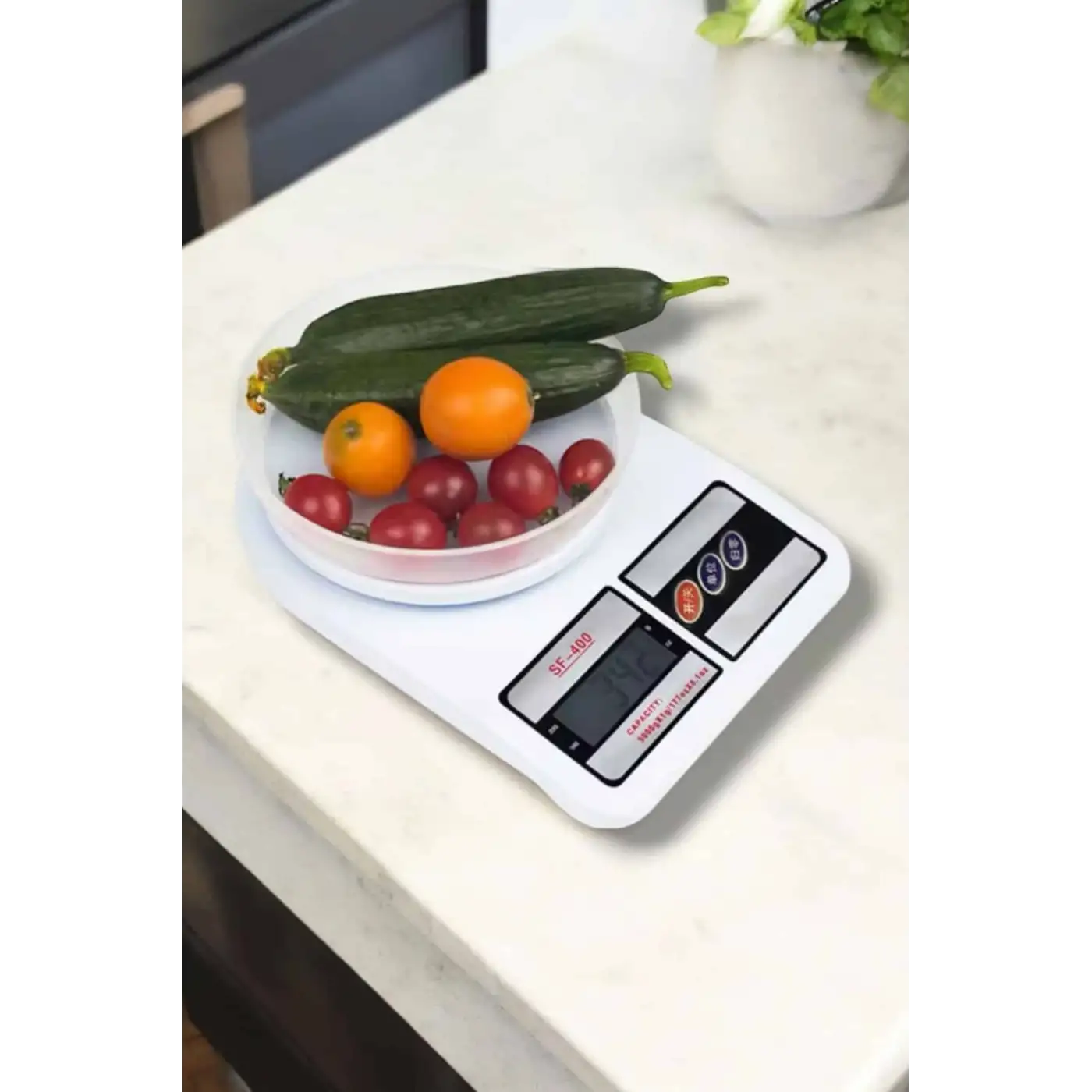 Net LCD Ekran ve Otomatik Kapanma Özelliği ile Uzun Ömürlü Dijital Mutfak Tartısı