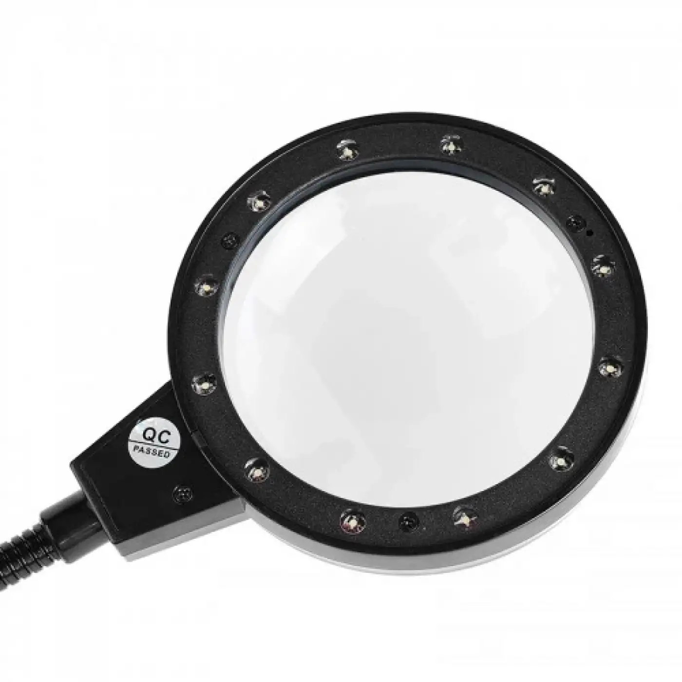 -12 Led Clipslı Işıklı Büyüteç,işıklı Masa Lambası çalışma Lambası