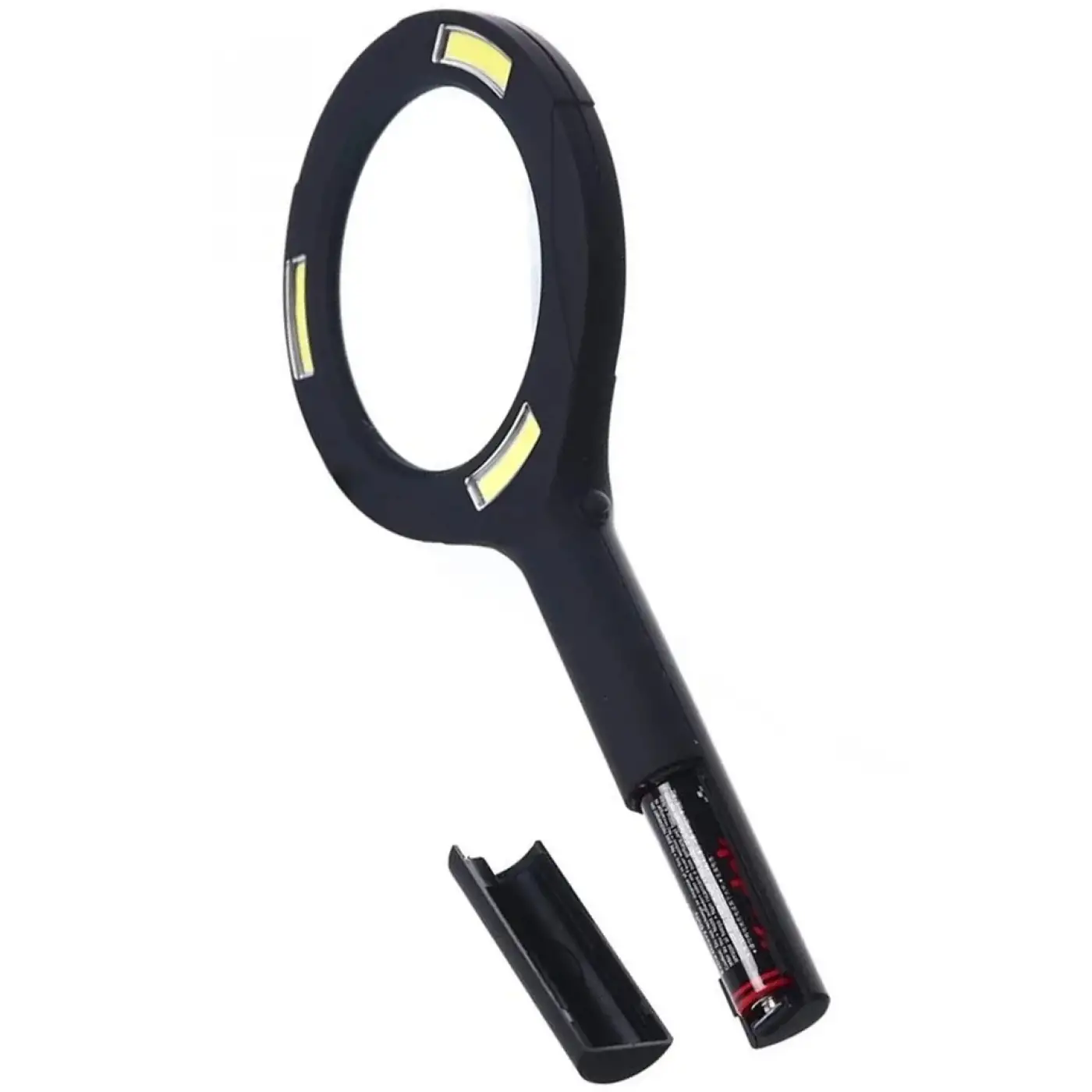 -3 Ledli Işıklı El Büyüteci 250 Lümen Beyaz Işık Büyüteç 3x Zoom Tamirci Büyüteç wt-374