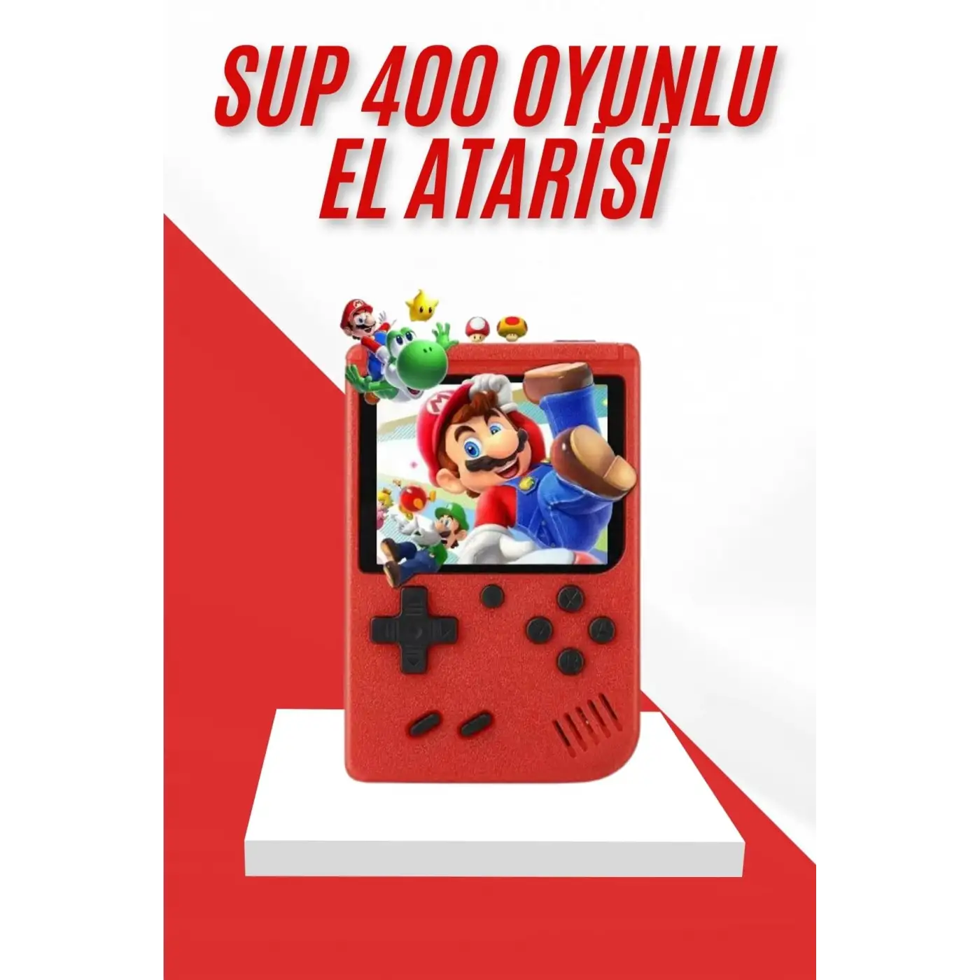 Nostalji Oyunlu Mini Atari Gamebox 400 Oyunlu El Atarisi