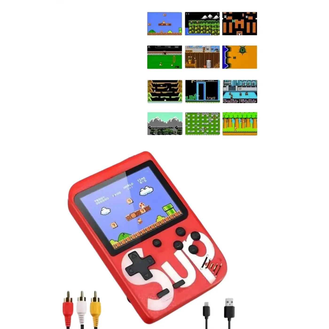 Nostalji Oyunlu Mini Atari Gamebox 400 Oyunlu El Atarisi