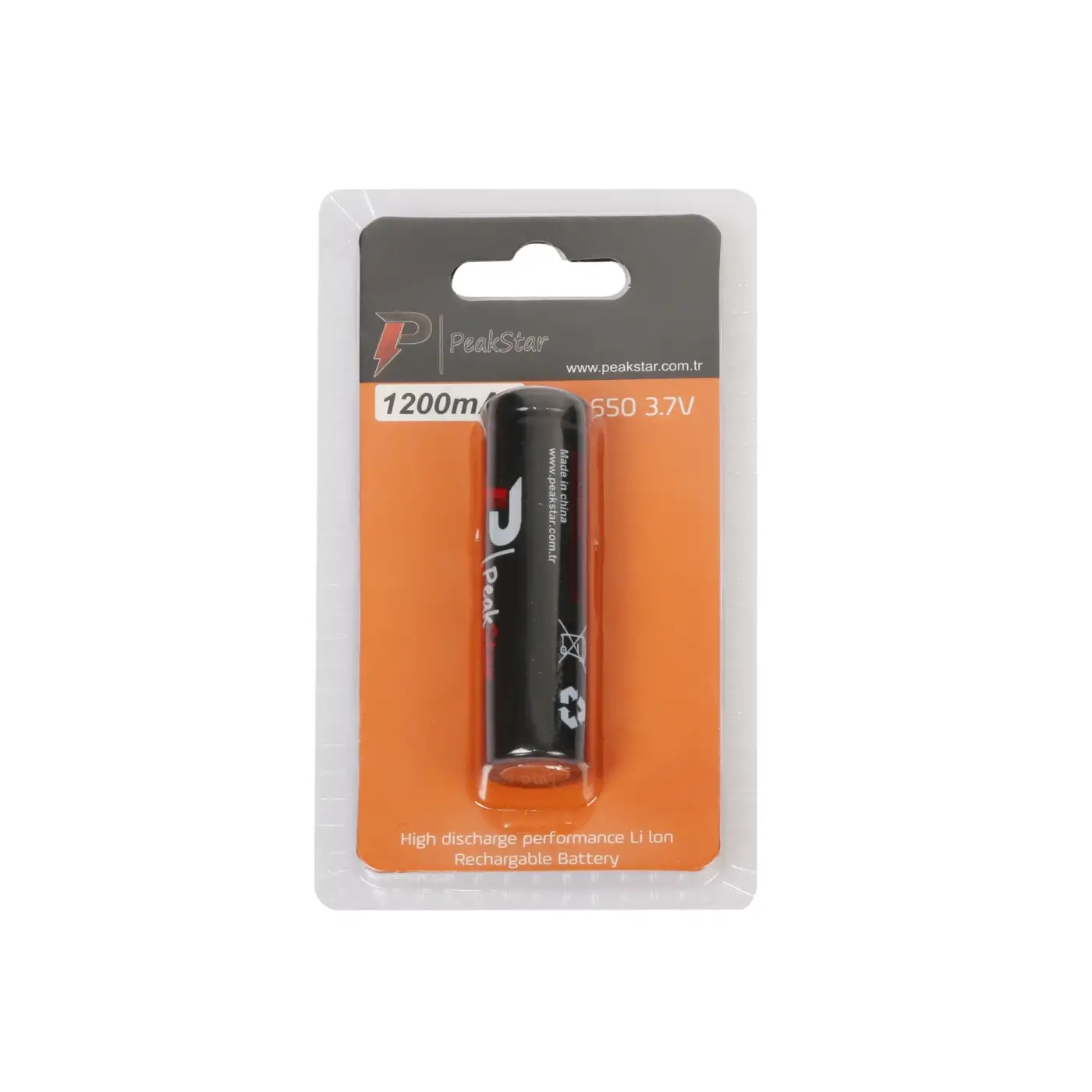 Orjinal 3.7 V 1200 Mah Şarj Edilebilir 18650 Turbo Model Li-ion Şarjlı Pil