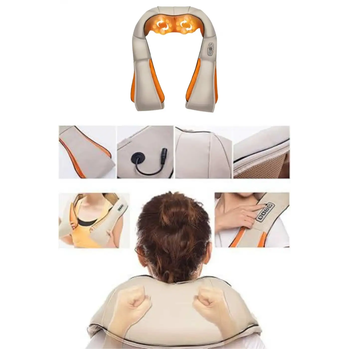 Ovmalı Masaj Aleti Boyun Sırt Ağrıları İçin Masaj Aleti