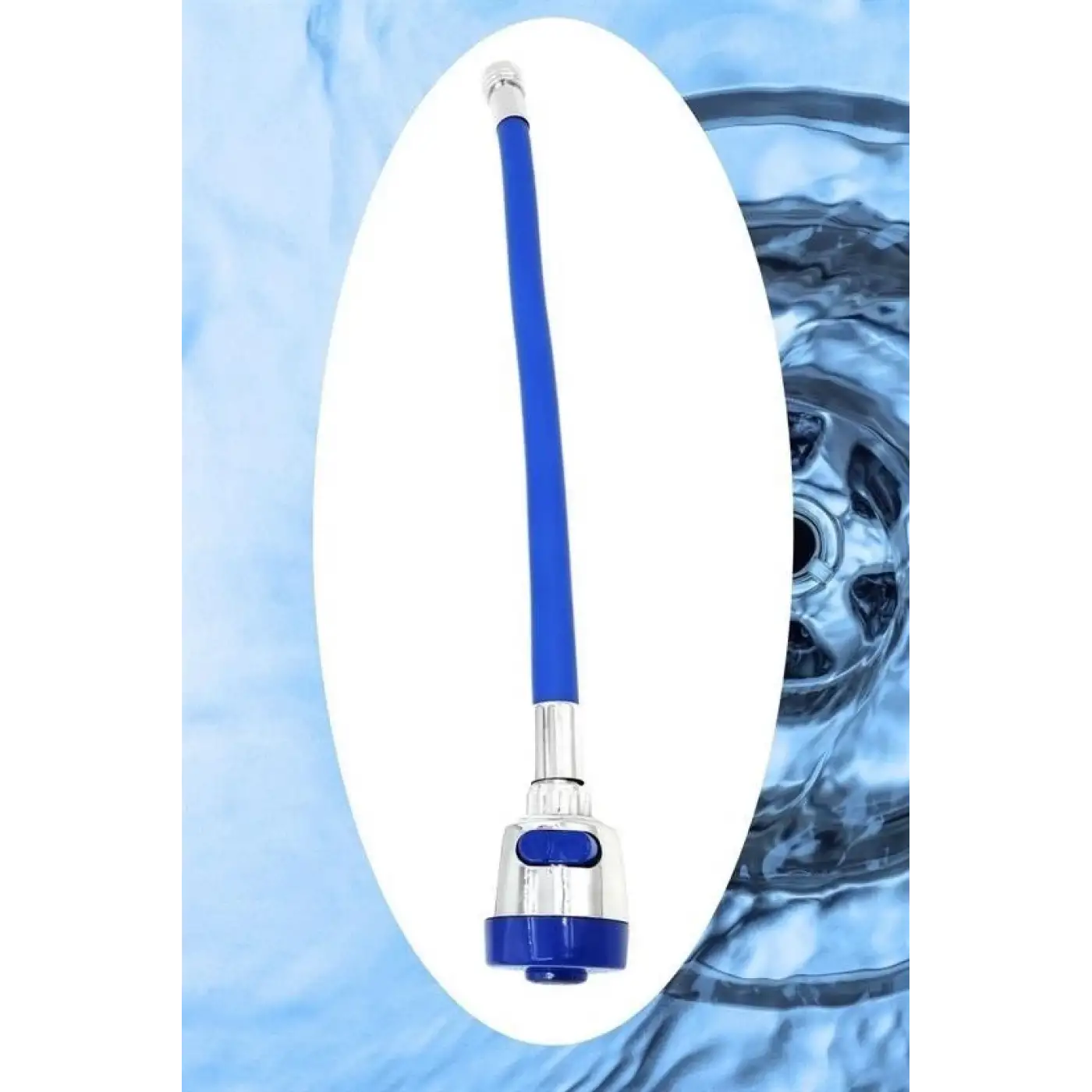 Oynar Başlıklı Tasarruflu Kubar Musluk Borusu Ve Başlığı Mavi