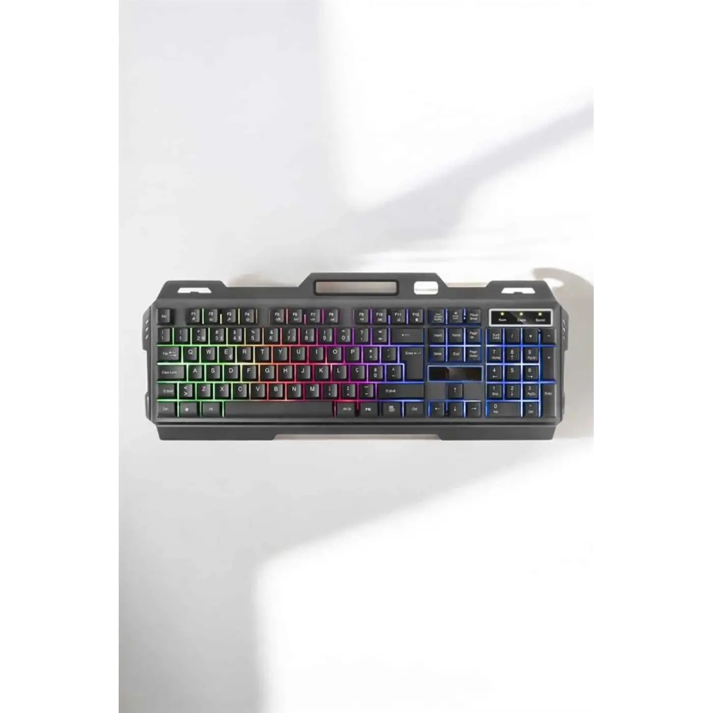 Klavyesi Q Klavye RGB Işıklı Mouse Hediyeli