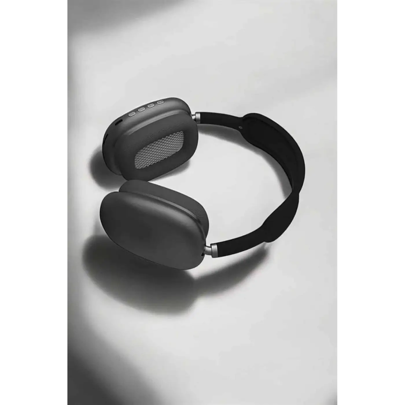 P9 Plus Hi-fi Ses Kalitesi Ayarlanabilir Mikrofonlu Bluetooth Kulaklık Siyah