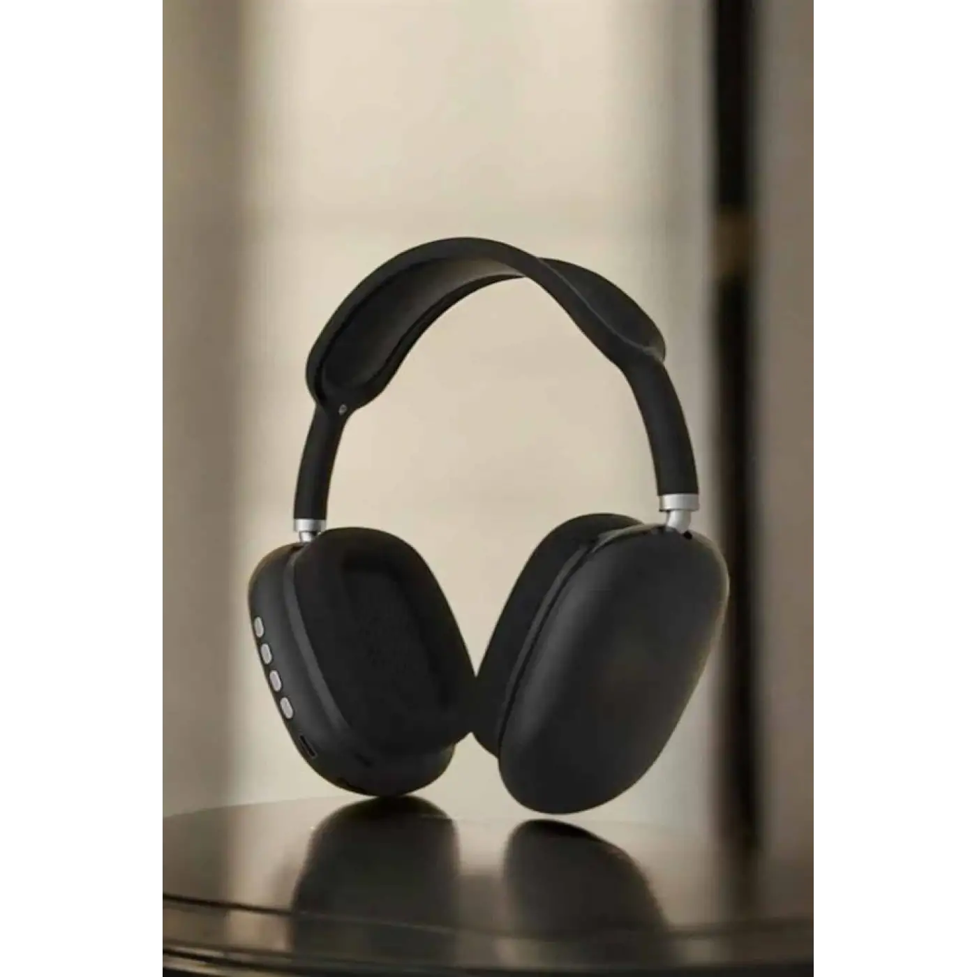 P9 Plus Kulaklık Siyah Bluetooth Bağlantılı Kulak Üstü Kablosuz