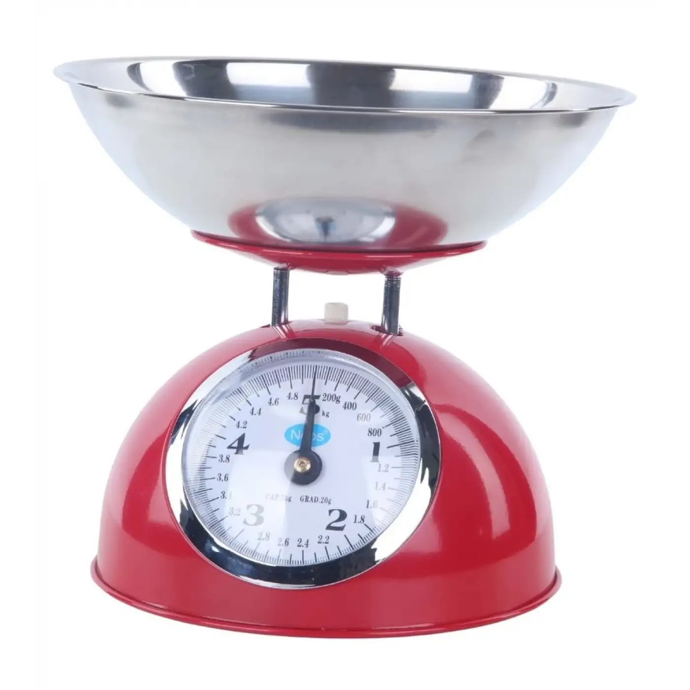 Paslanmaz Çelik 5 kg Kapasiteli Mekanik İnce Ayar Terazi | Hassas ve Dayanıklı Tartım