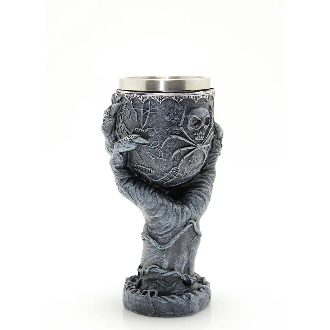 Paslanmaz Çelik El Tasarımı Kadeh Bardak Model 1