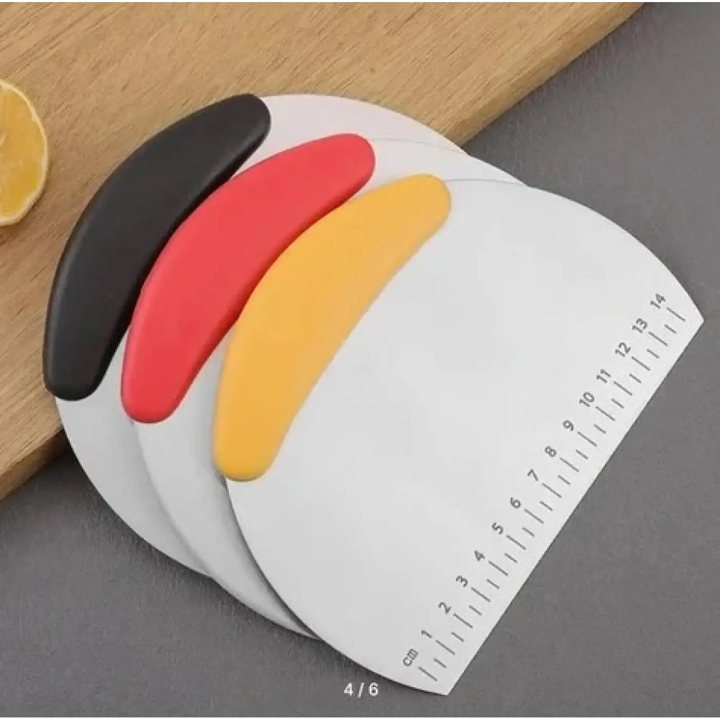 Paslanmaz Çelik Hamur Kesme ve Şekillendirme Spatulası