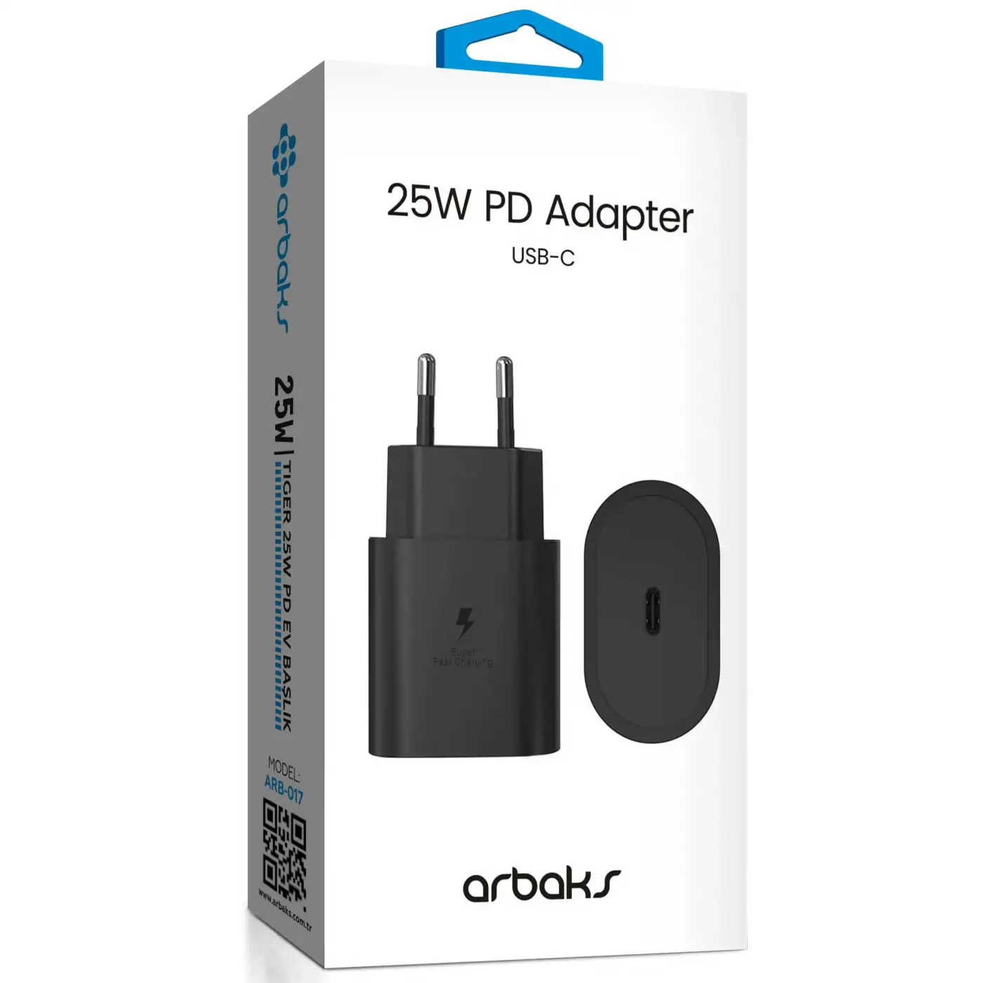 PD 25W PD TİGER Hızlı Şarj Cihazı Başlığı ARB-017