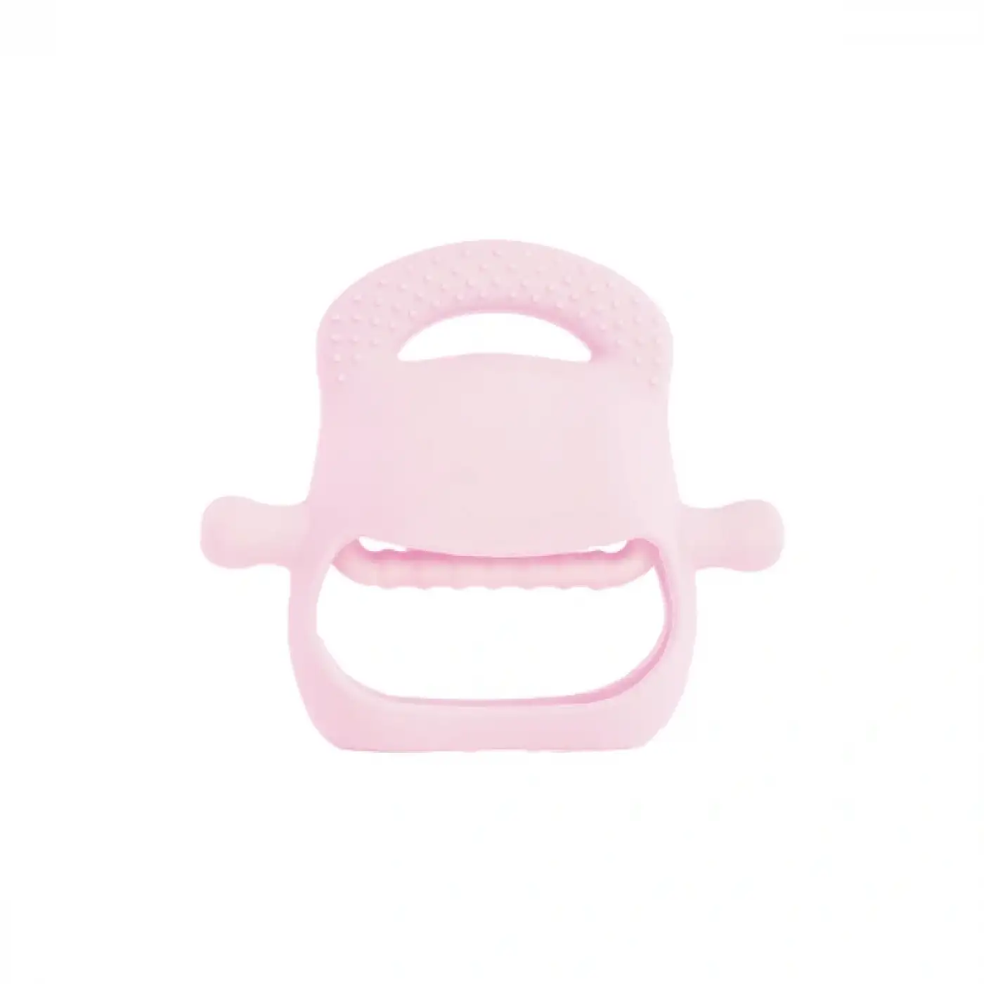 Pembe Bebek Silikon Diş Kaşıyıcı