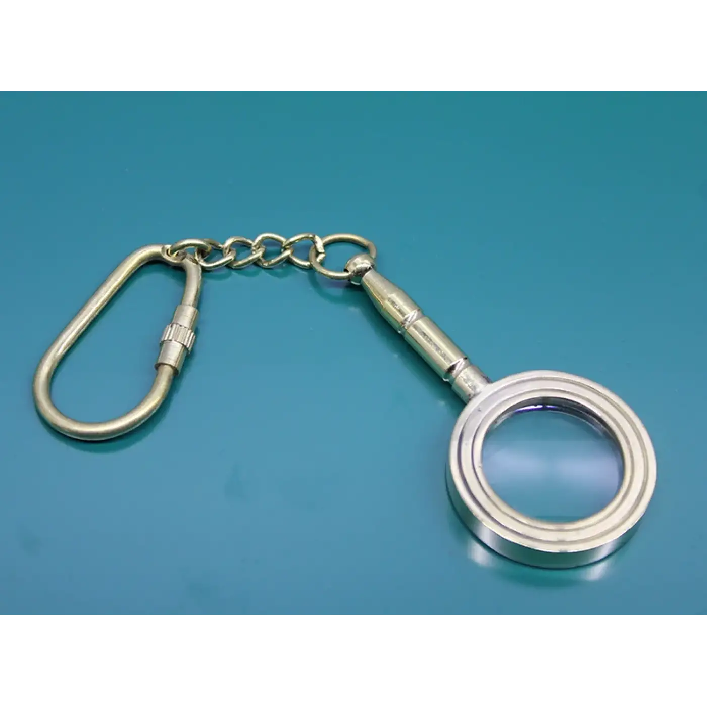 Pirinç Büyüteç Anahtarlık