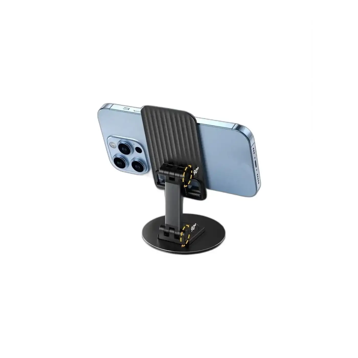 Plastik Katlanır 360 Derece Dönen Ayarlanabilir Telefon Tutucu Masaüstü ZM-0108D