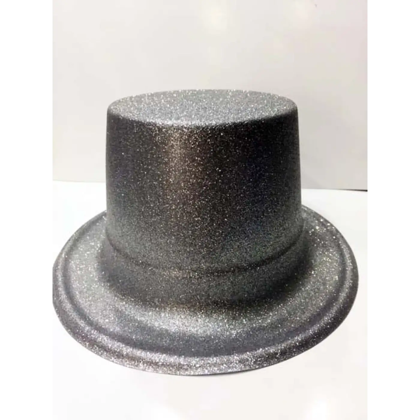 Plastik Parti Şapkası Gümüş Siml